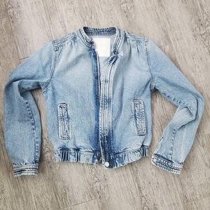 Mother Denim Bomber Jacket